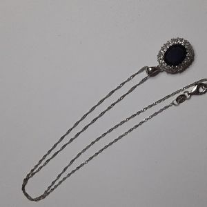 .925 Vintage Amethyst Necklace